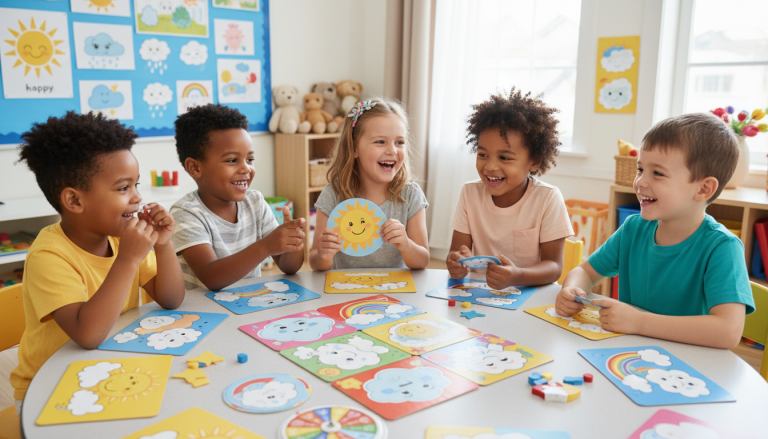 découvrez la météo intérieure, un jeu innovant conçu pour aider les enfants à reconnaître et exprimer leurs émotions de manière ludique et éducative.