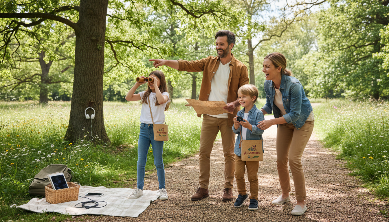 découvrez 'chasseurs d’écrans', une aventure ludique pour toute la famille afin de réinventer ensemble l’équilibre numérique et profiter pleinement des moments partagés.