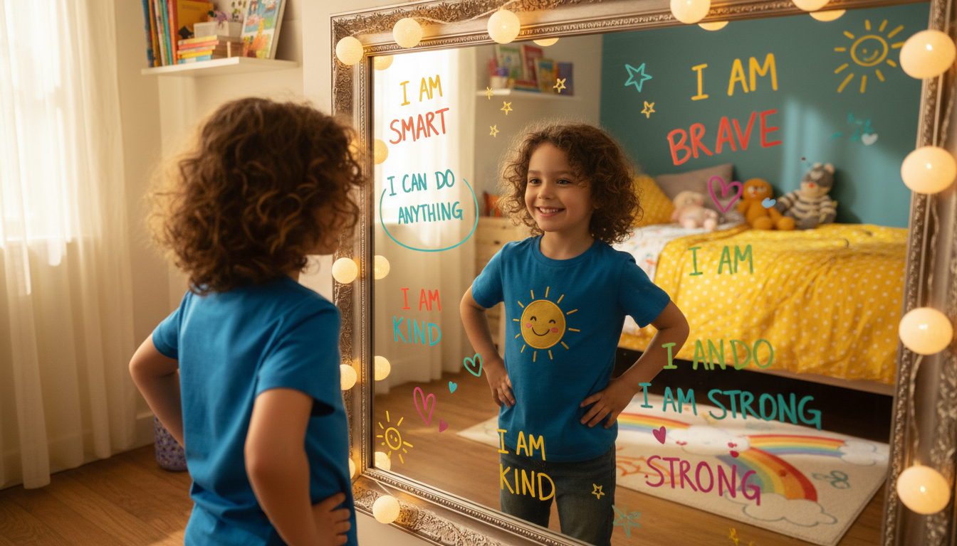 apprenez à renforcer l'estime de soi chez les enfants grâce à l'exercice du miroir, une méthode simple et efficace pour développer confiance et bien-être.