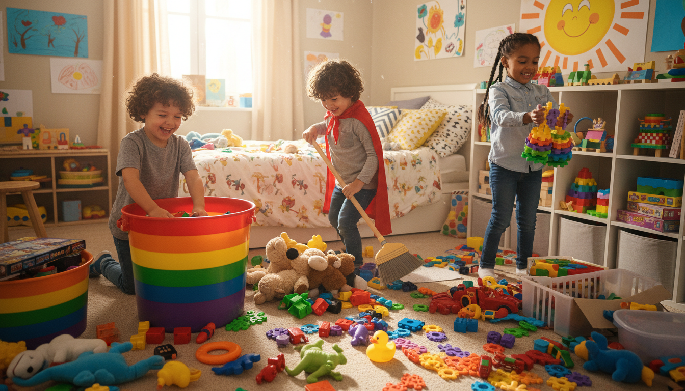 découvrez 5 astuces ludiques pour ranger sans effort et transformer le rangement en un jeu d’enfant facile et amusant !