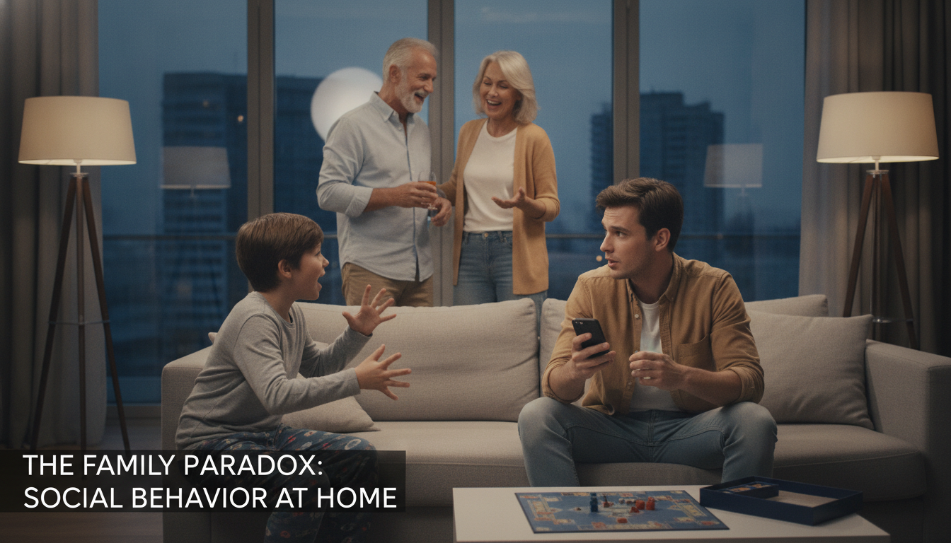 découvrez les paradoxes familiaux : ce que nous évitons de dire à nos invités mais que nous tolérons avec nos enfants, et ce que cela révèle sur nos relations.