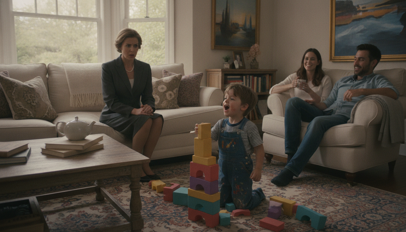 explorez le paradoxe familial où certains comportements inacceptables avec des invités sont pourtant tolérés avec nos enfants, et découvrez les raisons profondes de cette double norme.