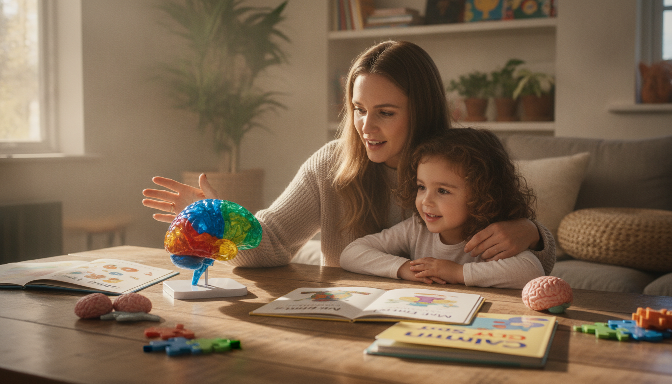 découvrez comment expliquer simplement le fonctionnement du cerveau à votre enfant pour l'aider à comprendre et mieux gérer sa colère au quotidien.