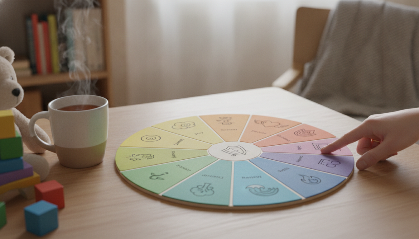 découvrez la roue des émotions et des besoins parentaux, un outil essentiel pour mieux comprendre et accompagner les enfants au quotidien.