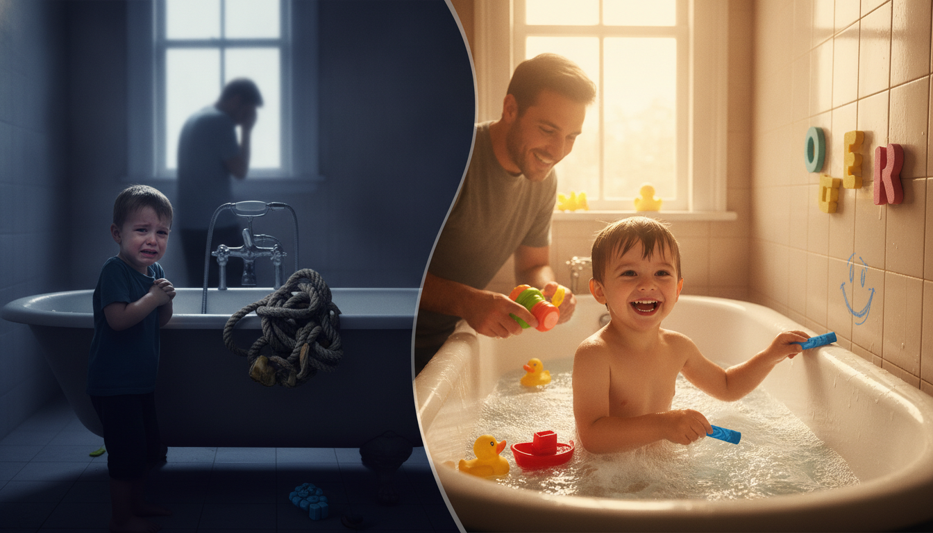 découvrez pourquoi il refuse de se laver avec 3 causes profondes du blocage et apprenez 3 jeux amusants pour transformer l'heure du bain en un moment agréable.